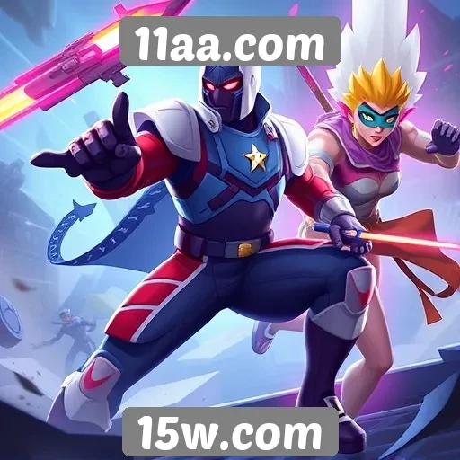 Desempenho de jogos populares no 11aa.com